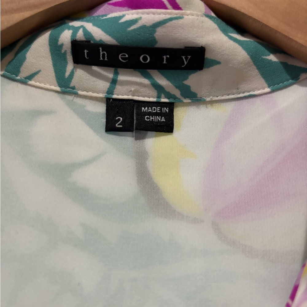 Theory Multicolor dress - Picture 4 of 4